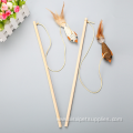 New design pole interactive cat teaser with feather